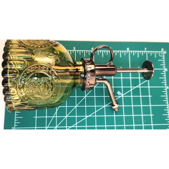 Glass Mister Spray Pickle Olive Green Bottle With Pump works for Plant , Hair, C - Picture 4 of 7